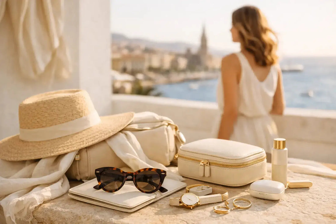Elegant travel accessories for easy style