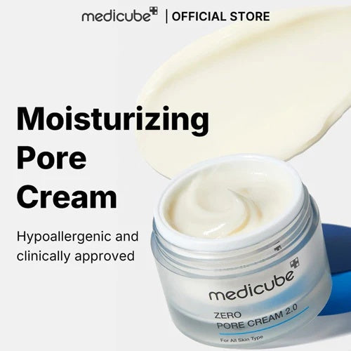 Medicube – Zero Pore One Day Cream 50ml – Crema Ligera para Minimizar Poros e Hidratar www.sallunabeauty.com