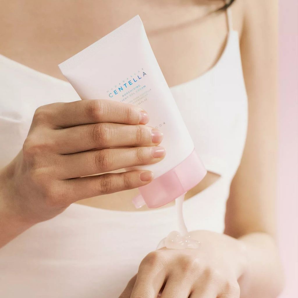 SKIN1004 – Centella Pore-Minimizing Gel Cream | Hidratante Ligera Purificante y Calmante www.sallunabeauty.com