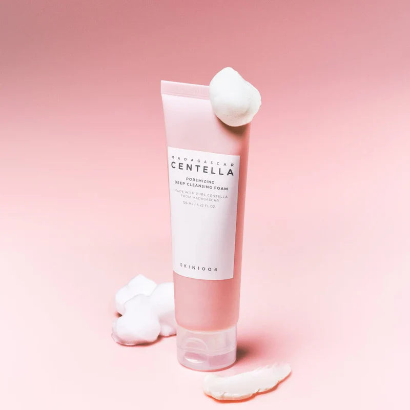 Skin1004 Madagascar Centella PoreMinimizing Deep Cleansing Foam 125ml www.sallunabeauty.com