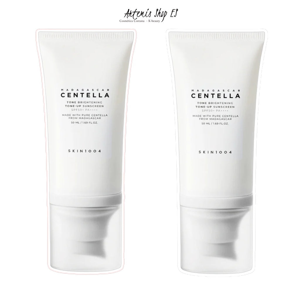 ☀️ SKIN1004 – Madagascar Centella Tone-Up Sunscreen SPF50+ PA++++ | Protector Solar Iluminador www.sallunabeauty.com