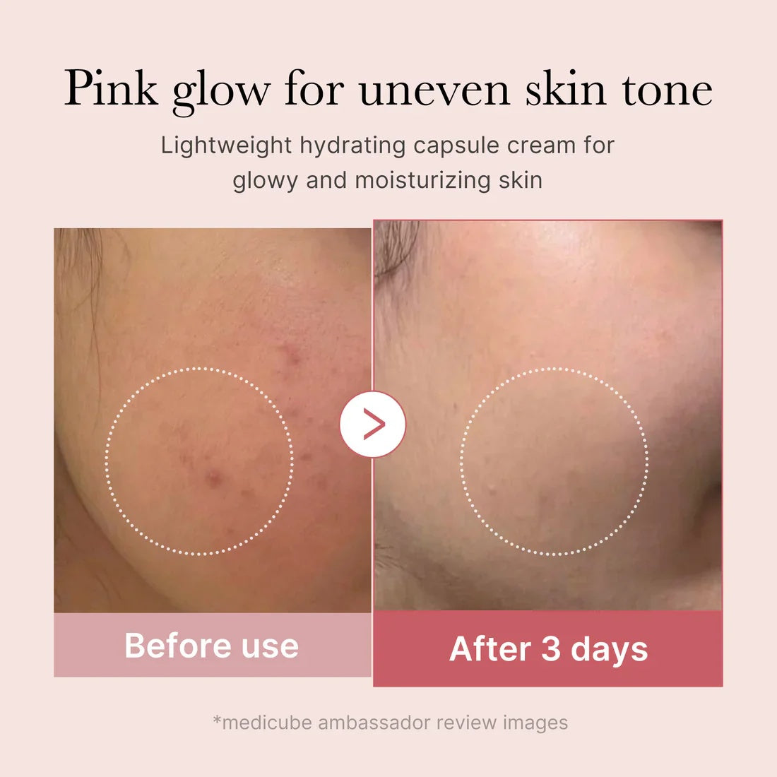 Medicube PDRN Pink Collagen Capsule Cream 55g | Crema Reafirmante con Colágeno y Niacinamida www.sallunabeauty.com
