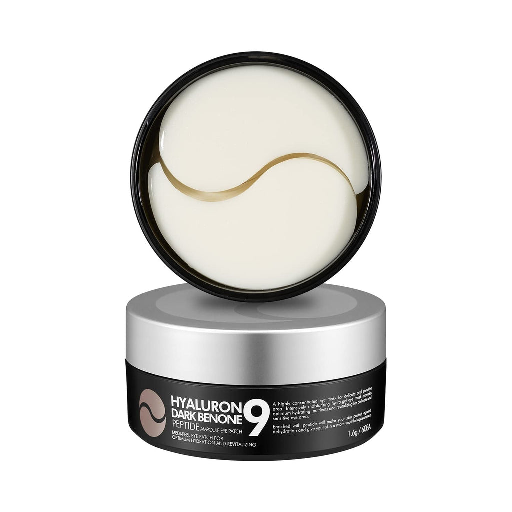 MEDI-PEEL – Hyaluron Dark Benone Peptide 9 Eye Patch (60 ud) | Parche Contorno de Ojos Antiedad www.sallunabeauty.com
