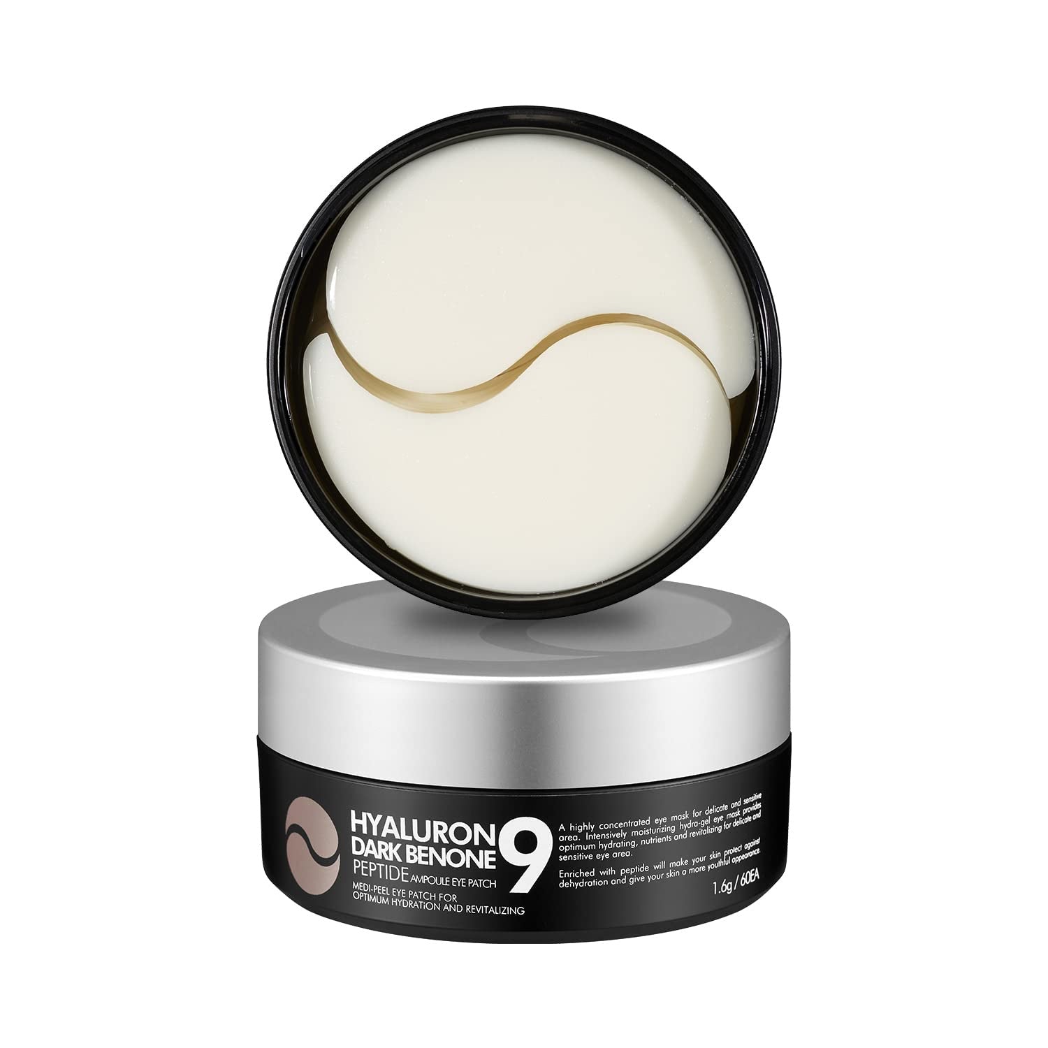 MEDI-PEEL – Hyaluron Dark Benone Peptide 9 Eye Patch (60 ud) | Parche Contorno de Ojos Antiedad www.sallunabeauty.com