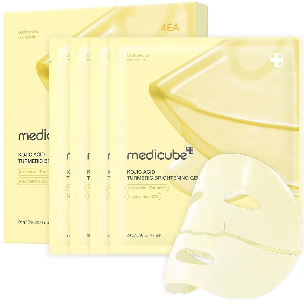 Mascarilla en Gel Iluminadora con Ácido Kójico y Cúrcuma 28g www.sallunabeauty.com