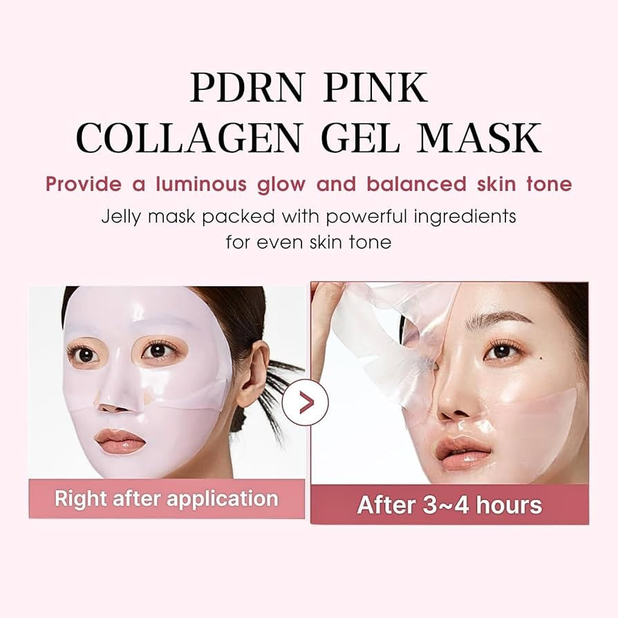 Medicube - Mascarilla en Gel de Colágeno Rosa con PDRN – Hidratación, Regeneración y Luminosidad www.sallunabeauty.com