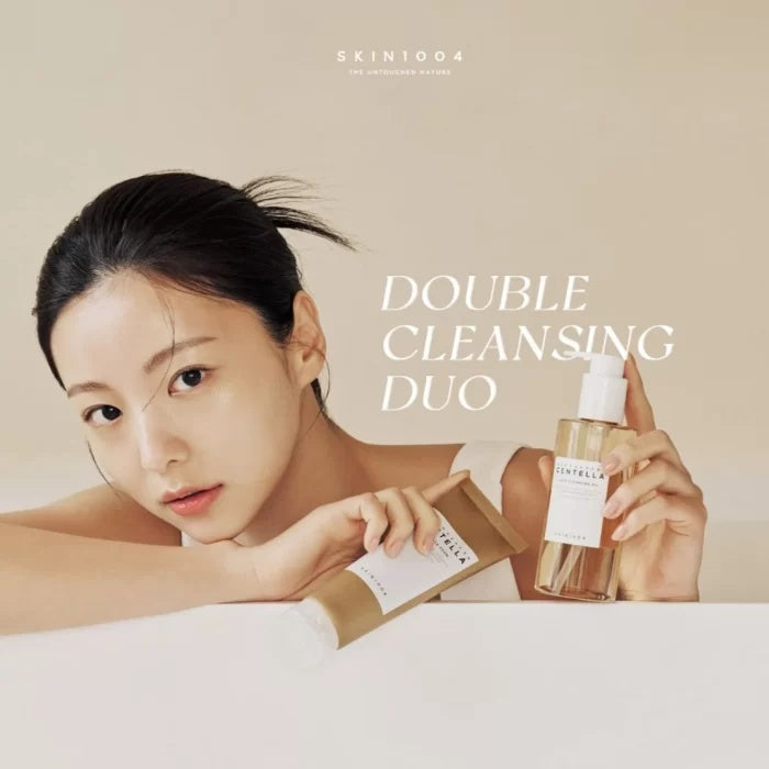 SKIN1004 Centella – Pack de Doble Limpieza Suave con Aceite + Espuma | Piel Sensible y Equilibrada www.sallunabeauty.com