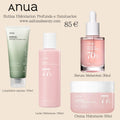 Pack ANUA – Rutina de Hidratación Profunda e Iluminación (Espuma Limpiadora 150ml + Leche Hidratante 150ml + Sérum Melocotón 30ml + Crema Hidratante 50ml) www.sallunabeauty.com