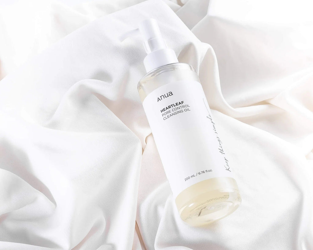 Anua Heartleaf Aceite Desmaquillante y Limpiador de Poros | Limpieza Suave para Piel Sensible – Cosmética Coreana K-Beauty (200ml) www.sallunabeauty.com