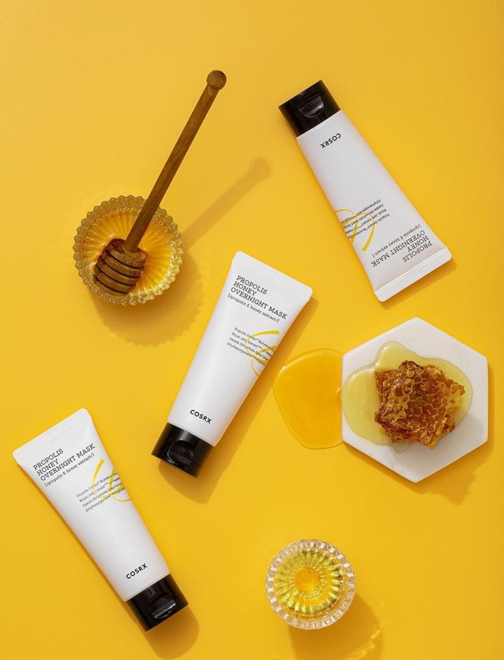 Cosrx - Full Fit Propolis Honey Overnight Mask - Nourishing Night Mask with Propolis - 60ml