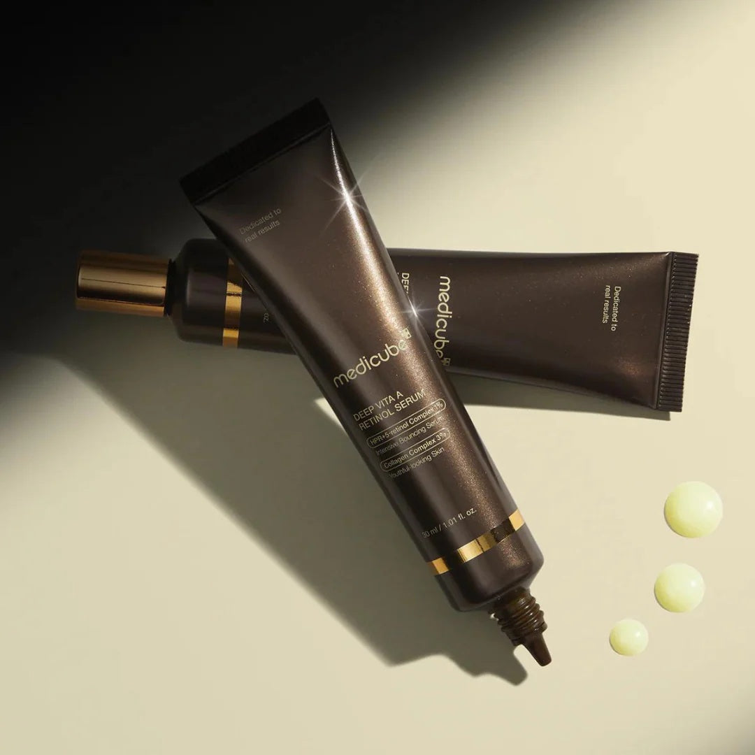 Medicube Sérum Facial Antiedad con Bakuchiol y Retinol – Revitaliza y Reafirma (30ml) www.sallunabeauty.com