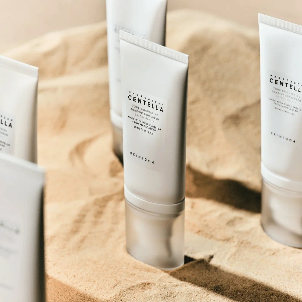 ☀️ SKIN1004 – Madagascar Centella Tone-Up Sunscreen SPF50+ PA++++ | Protector Solar Iluminador www.sallunabeauty.com