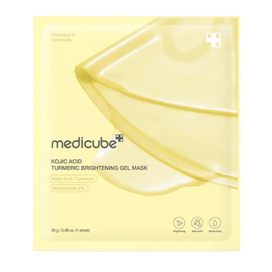 Mascarilla en Gel Iluminadora con Ácido Kójico y Cúrcuma 28g www.sallunabeauty.com