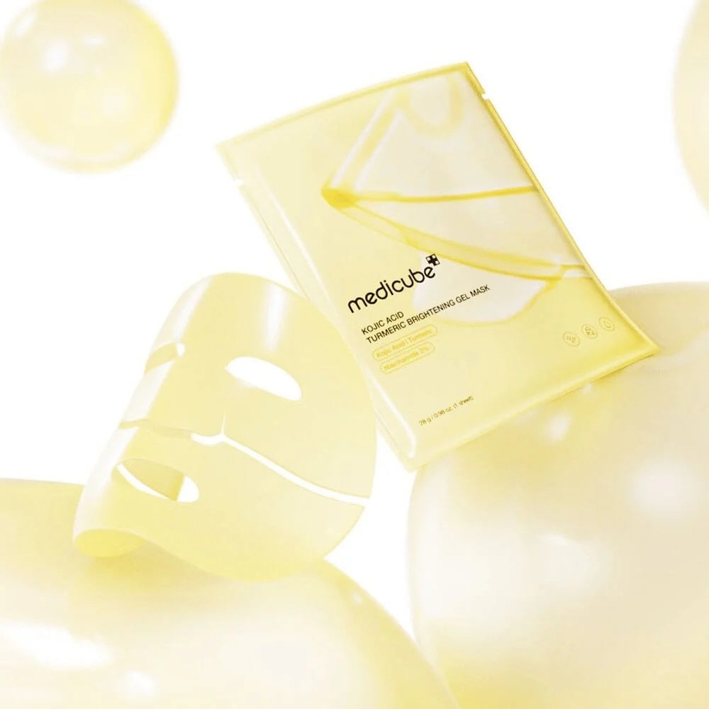 Mascarilla en Gel Iluminadora con Ácido Kójico y Cúrcuma 28g www.sallunabeauty.com