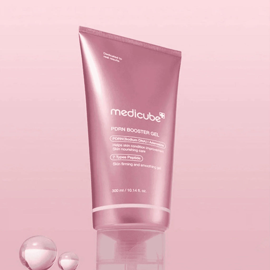 Medicube – PDRN Booster Gel 300ml: Hidratación Profunda y Regeneración Celular www.sallunabeauty.com
