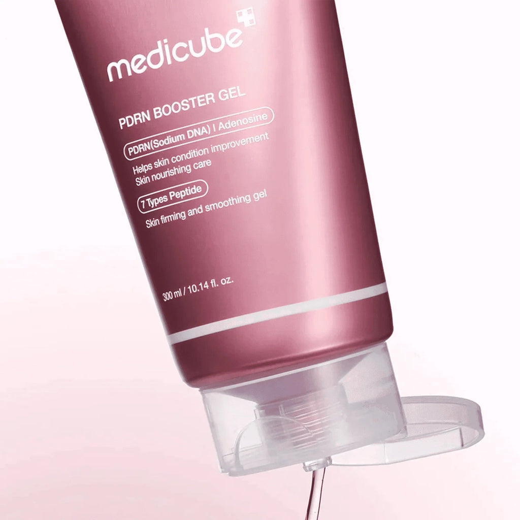 Medicube – PDRN Booster Gel 300ml: Hidratación Profunda y Regeneración Celular www.sallunabeauty.com