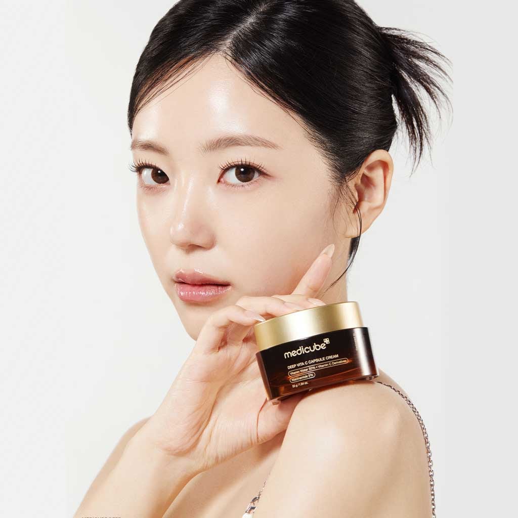 🍋 Medicube – Set Promocional Deep Vita C Capsule Cream (2 x 55g) www.sallunabeauty.com