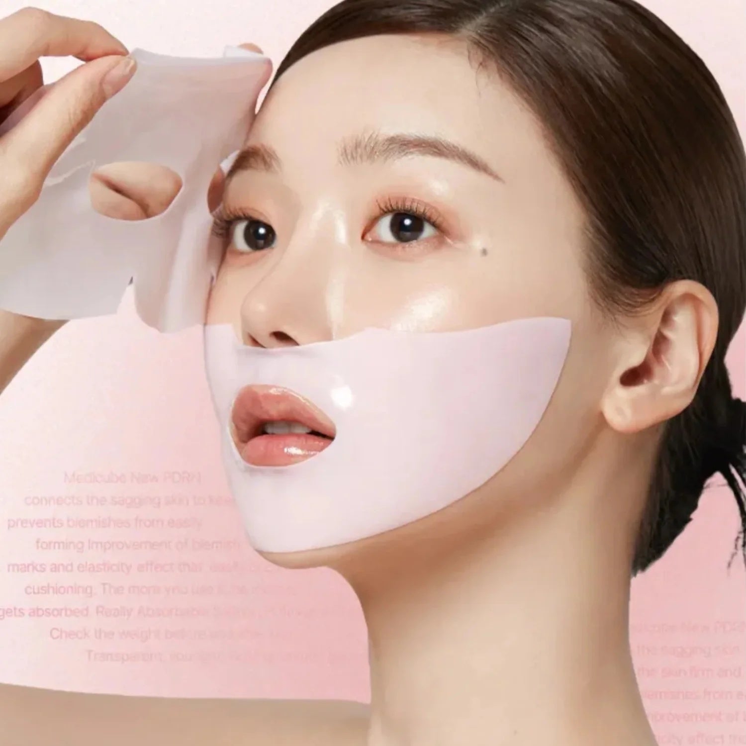 Medicube - Mascarilla en Gel de Colágeno Rosa con PDRN – Hidratación, Regeneración y Luminosidad www.sallunabeauty.com