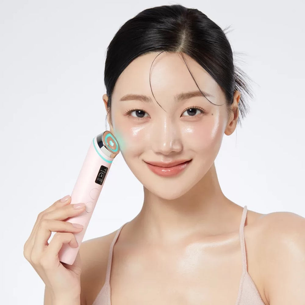 MEDICUBE – Age-R Booster Pro Rosa | Dispositivo Facial Avanzado para Reafirmar, Iluminar y Mejorar la Absorción www.sallunabeauty.com