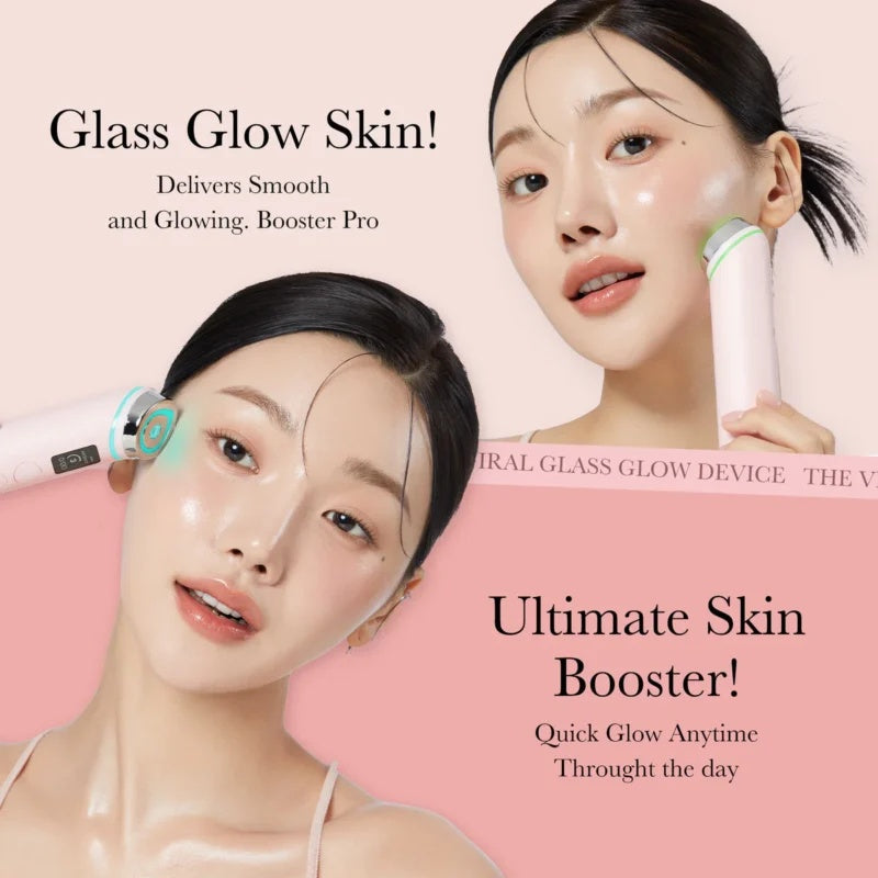 MEDICUBE – Age-R Booster Pro Rosa | Dispositivo Facial Avanzado para Reafirmar, Iluminar y Mejorar la Absorción www.sallunabeauty.com