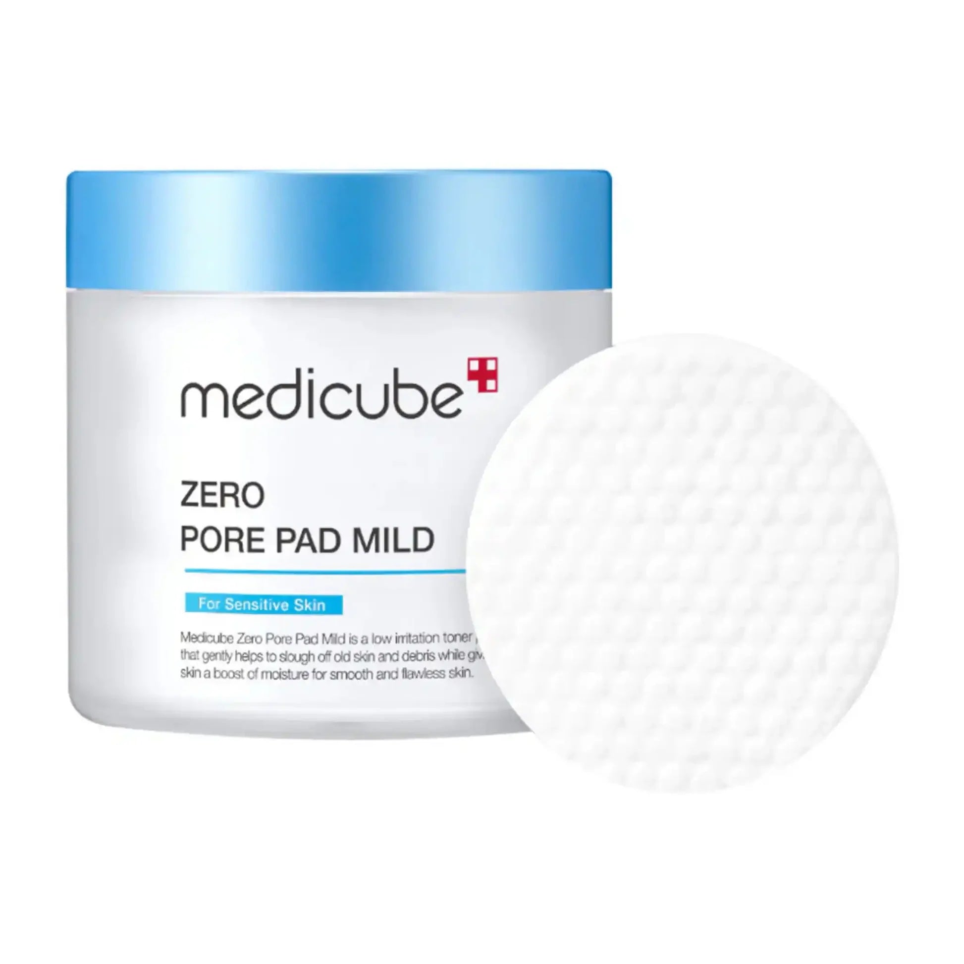 Medicube – Zero Pore Pad Mild (70 Piezas) | Exfoliación Suave para Poros & Piel Sensible www.sallunabeauty.com