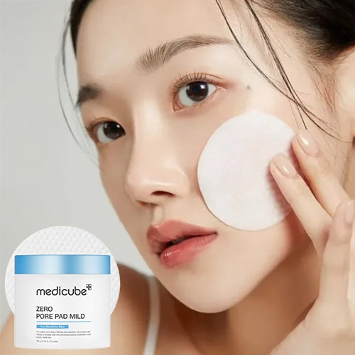 Medicube – Zero Pore Pad Mild (70 Piezas) | Exfoliación Suave para Poros & Piel Sensible www.sallunabeauty.com