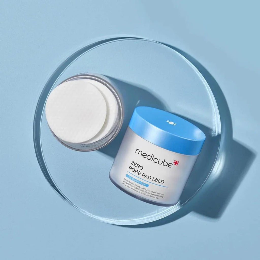 Medicube – Zero Pore Pad Mild (70 Piezas) | Exfoliación Suave para Poros & Piel Sensible www.sallunabeauty.com