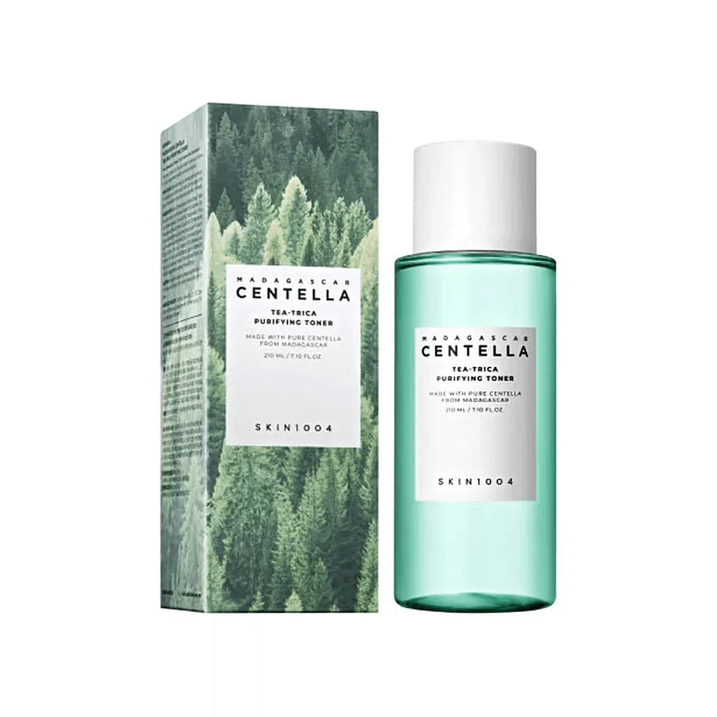 SKIN1004 Centella Tea-Trica Purifying Toner | Tónico Purificante para Piel Acneica – Cosmética Coreana K-Beauty (210ml) www.sallunabeauty.com