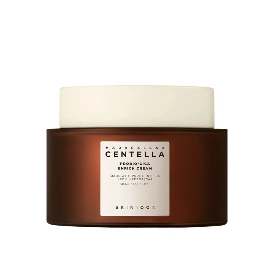 SKIN1004 Madagascar Centella Probio-Cica Enrich Cream | Crema Reparadora y Fortalece la Barrera Cutánea – Cosmética Coreana K-Beauty (50ml) www.sallunabeauty.com
