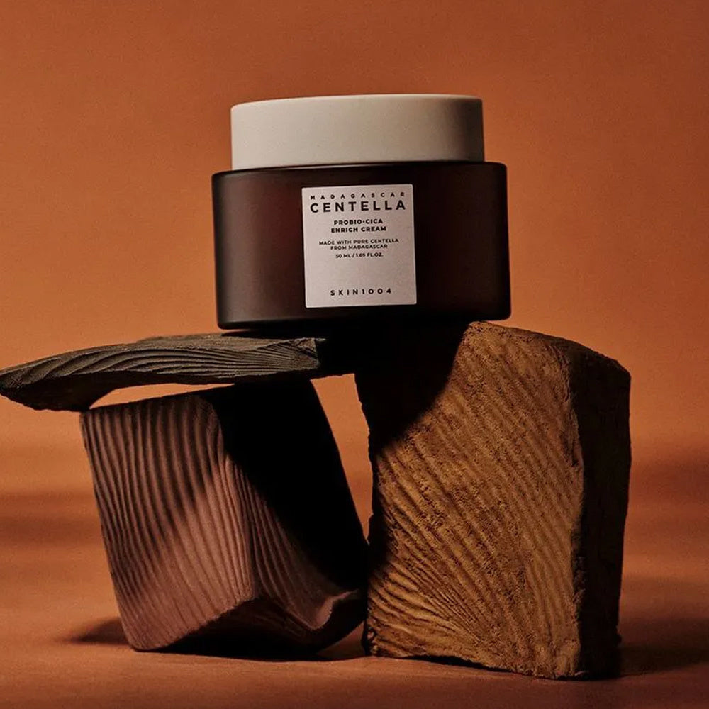 SKIN1004 Madagascar Centella Probio-Cica Enrich Cream | Crema Reparadora y Fortalece la Barrera Cutánea – Cosmética Coreana K-Beauty (50ml) www.sallunabeauty.com