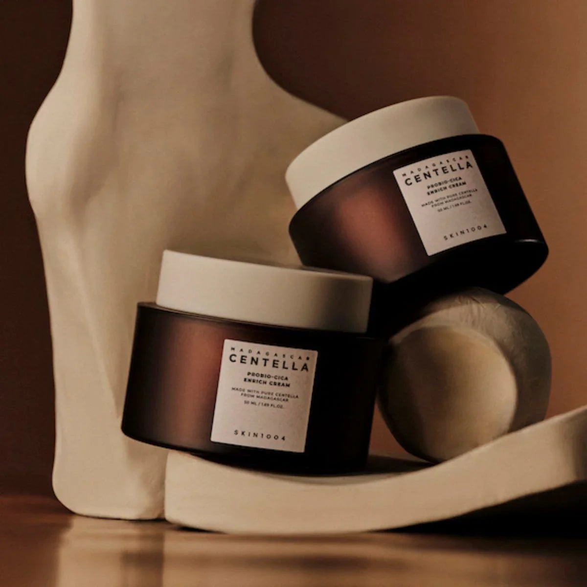 SKIN1004 Madagascar Centella Probio-Cica Enrich Cream | Crema Reparadora y Fortalece la Barrera Cutánea – Cosmética Coreana K-Beauty (50ml) www.sallunabeauty.com