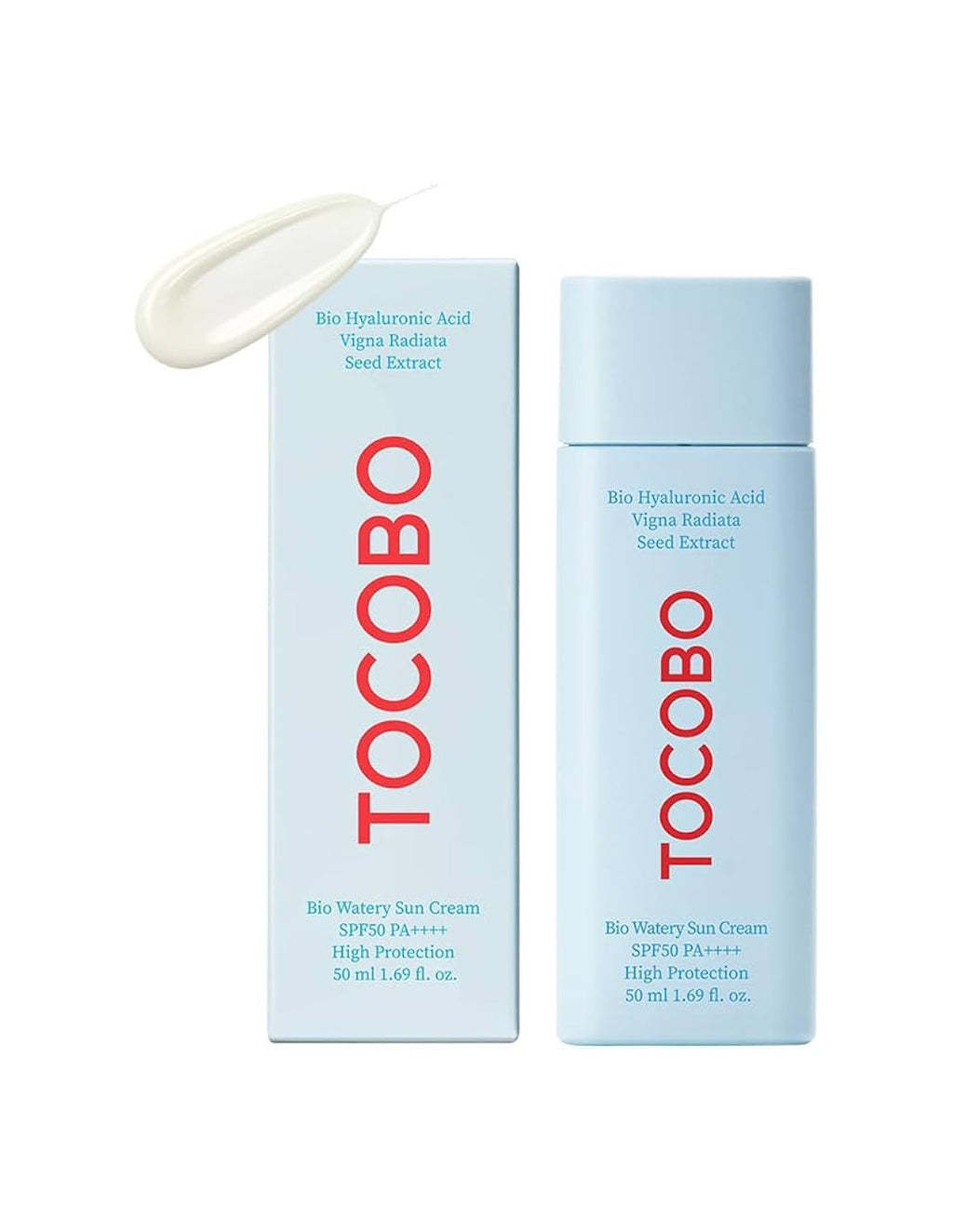 Tocobo -  Protector Solar Vegano e Hidratante SPF50 + PA++++ (50ml) www.sallunabeauty.com