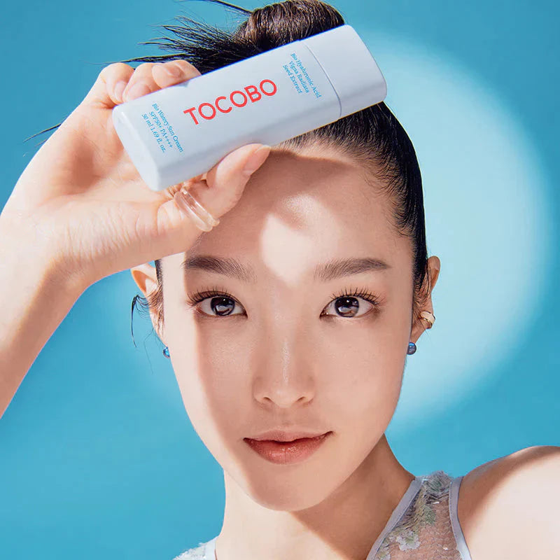 Tocobo -  Protector Solar Vegano e Hidratante SPF50 + PA++++ (50ml) www.sallunabeauty.com