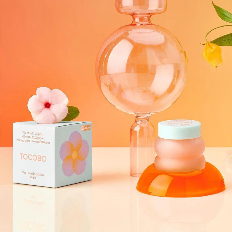 TOCOBO – Mascarilla de Labios Vita Glazed 20ml | Hidratación Intensa & Brillo Nutritivo www.sallunabeauty.com