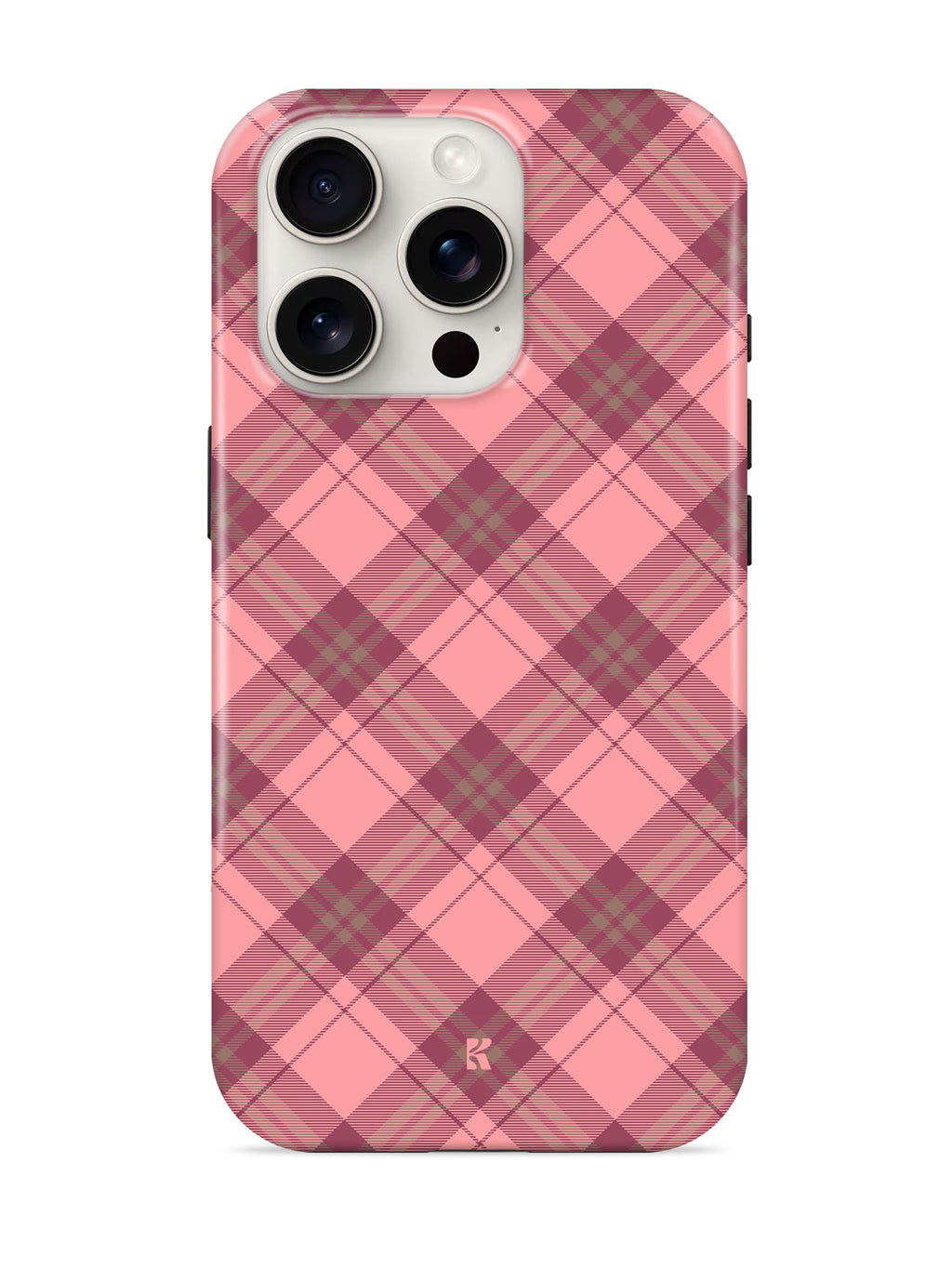 Tartan Blush MagSafe | phone case · Veloure
