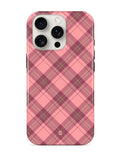 Tartan Blush MagSafe | phone case · Veloure