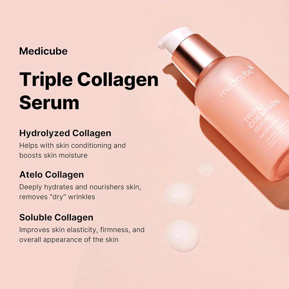 Triple Collagen Serum – Sérum Antiedad Coreano con Triple Colágeno www.sallunabeauty.com
