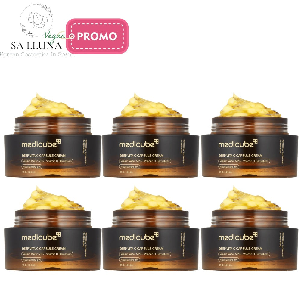 🍋 Medicube – Set Promocional Deep Vita C Capsule Cream (2 x 55g) www.sallunabeauty.com