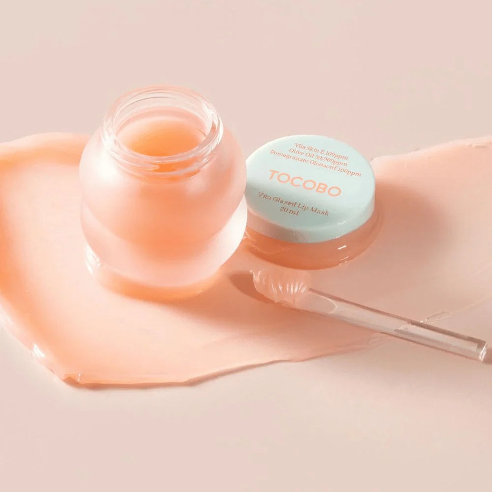 TOCOBO – Mascarilla de Labios Vita Glazed 20ml | Hidratación Intensa & Brillo Nutritivo www.sallunabeauty.com