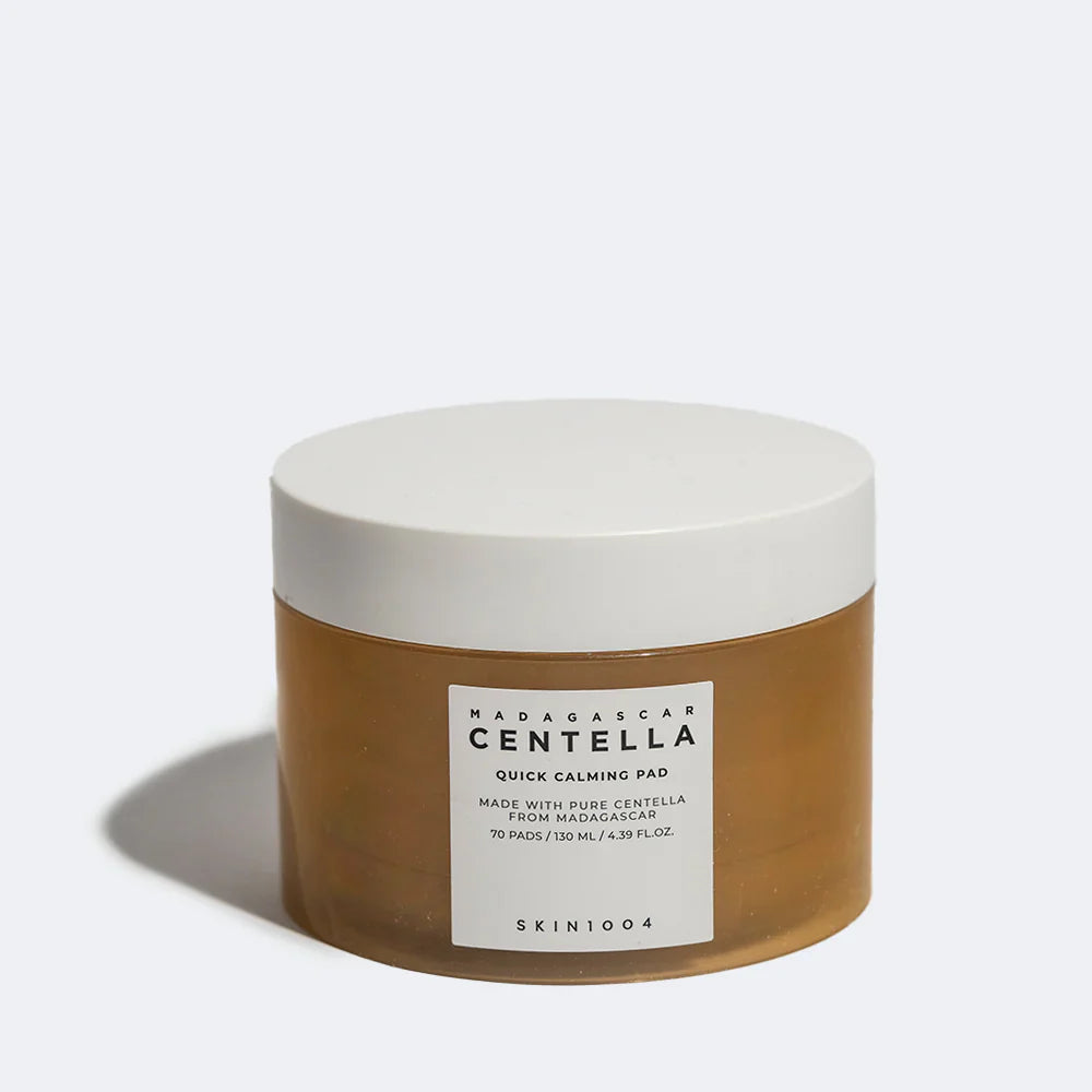CENTELLA - SKIN1004 Madagascar Centella Quick Calming Pad 70 Pads 130ml - Quick Soothing Effect for Sensitive Skin www.sallunabeauty.com