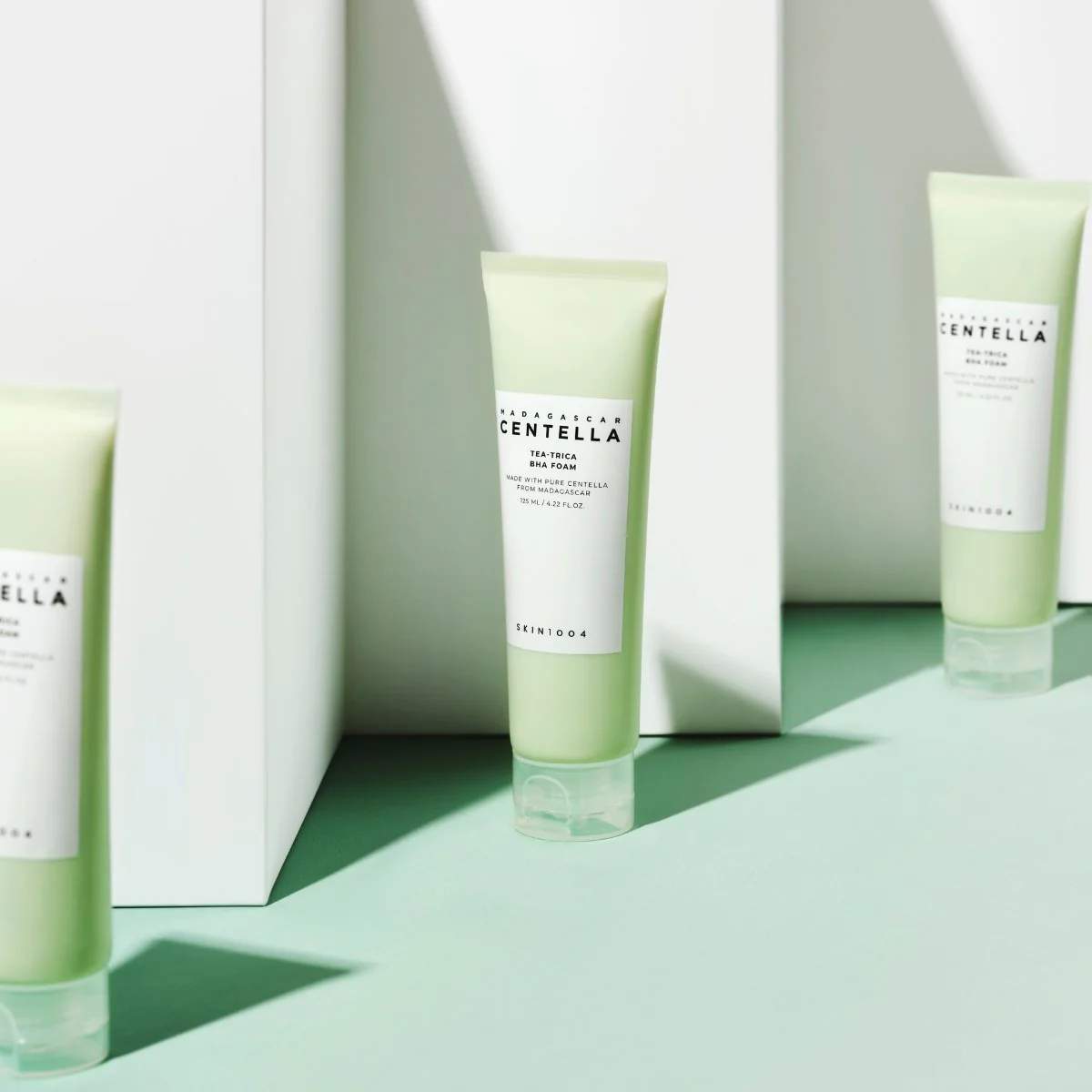 SKIN1004 Centella Tea-Trica BHA Foam | Espuma Facial Purificante con BHA – Cosmética Coreana K-Beauty (125ml) www.sallunabeauty.com