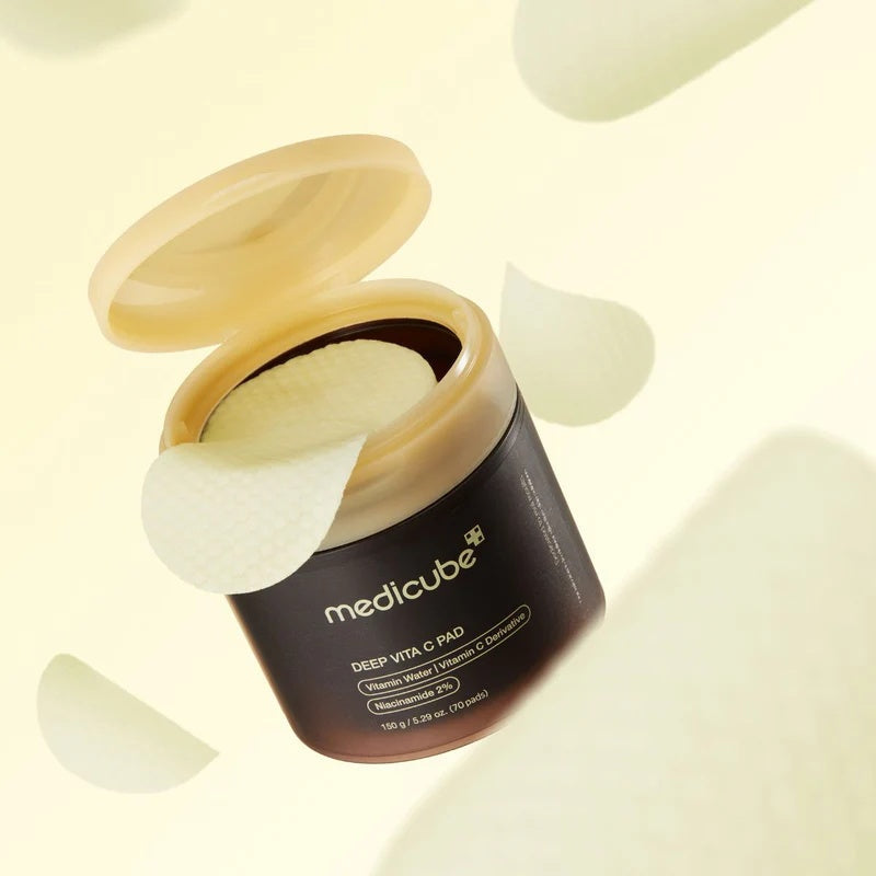 Deep Vita C Pad 150g – Pads Exfoliantes Iluminadores con Vitamina C www.sallunabeauty.com