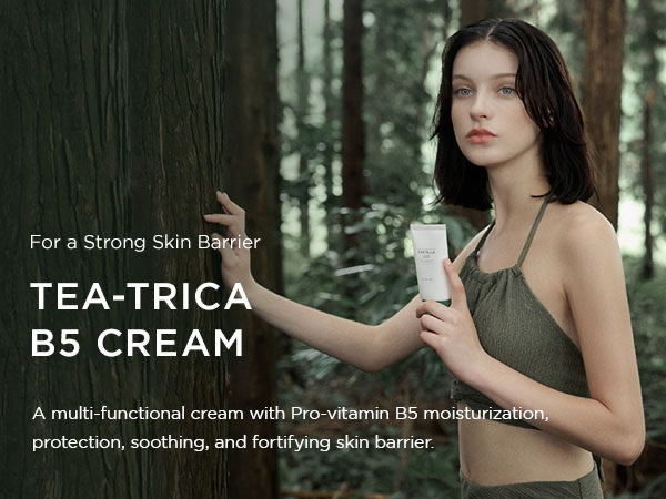 SKIN1004 Tea-Trica Crema Facial Calmante con Centella y Árbol de Té – Cuidado Antiacné para Piel Grasa o con Imperfecciones 75ml www.sallunabeauty.com