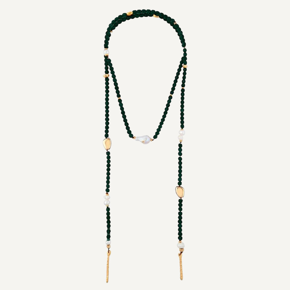 Collar con perla barroca THEA