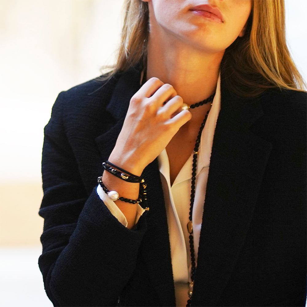 Collar con perla barroca THEA