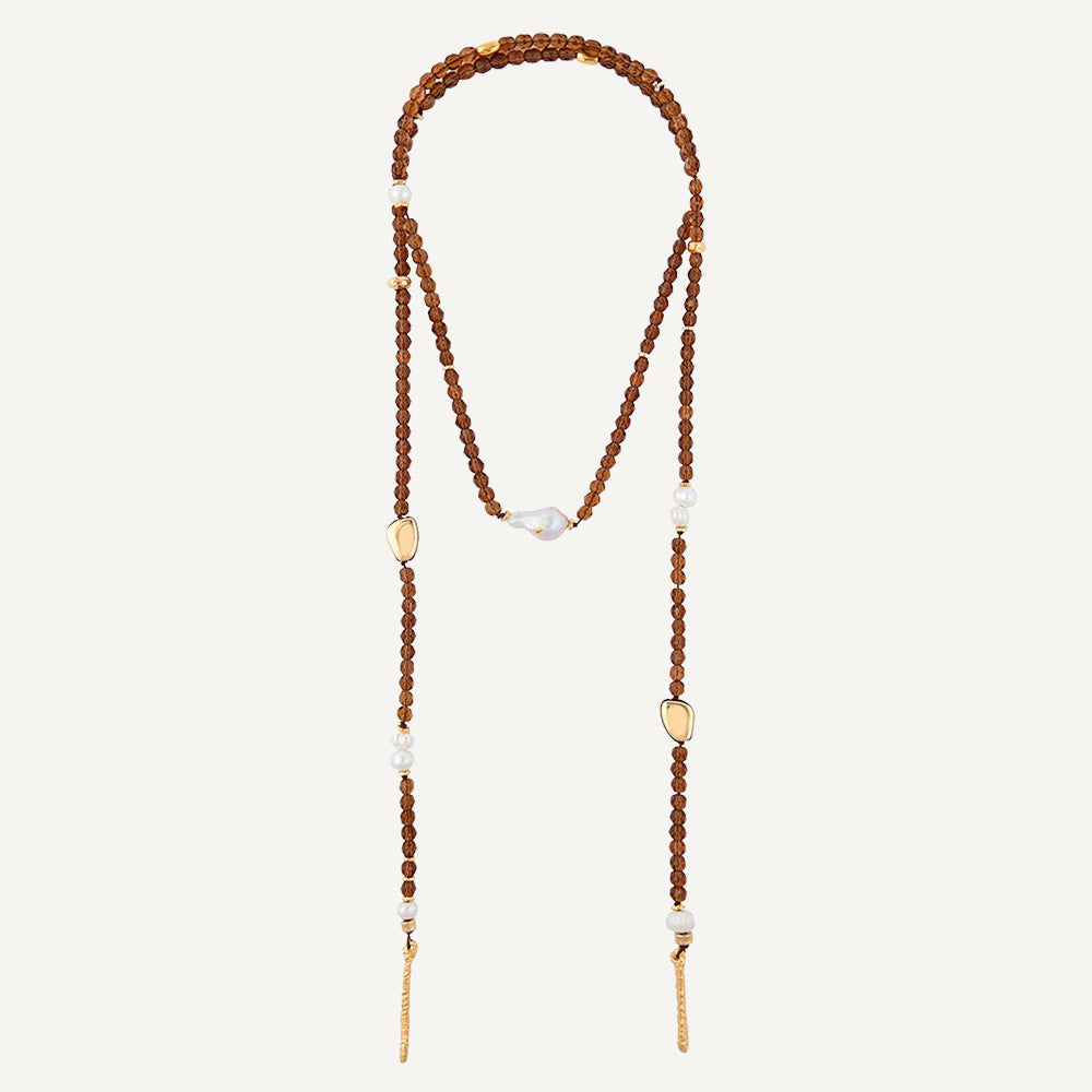 Collar con perla barroca THEA