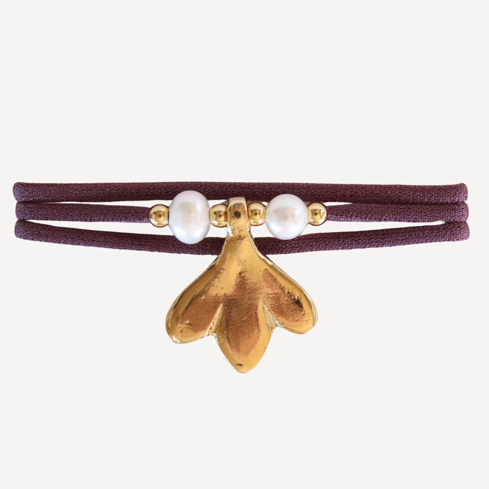 Collar FLEUR MINI PERLA