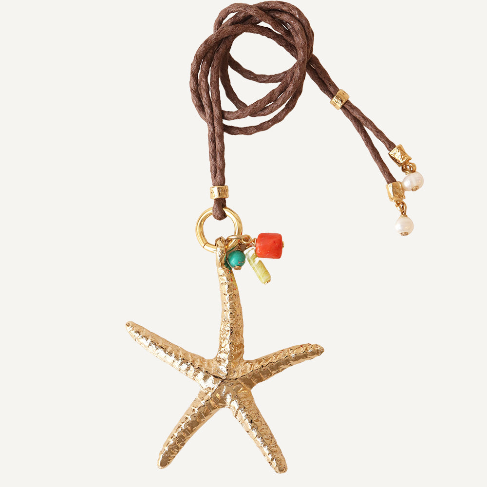 Collar largo mujer ajustable SERENIDAD ESTRELLA Monsul