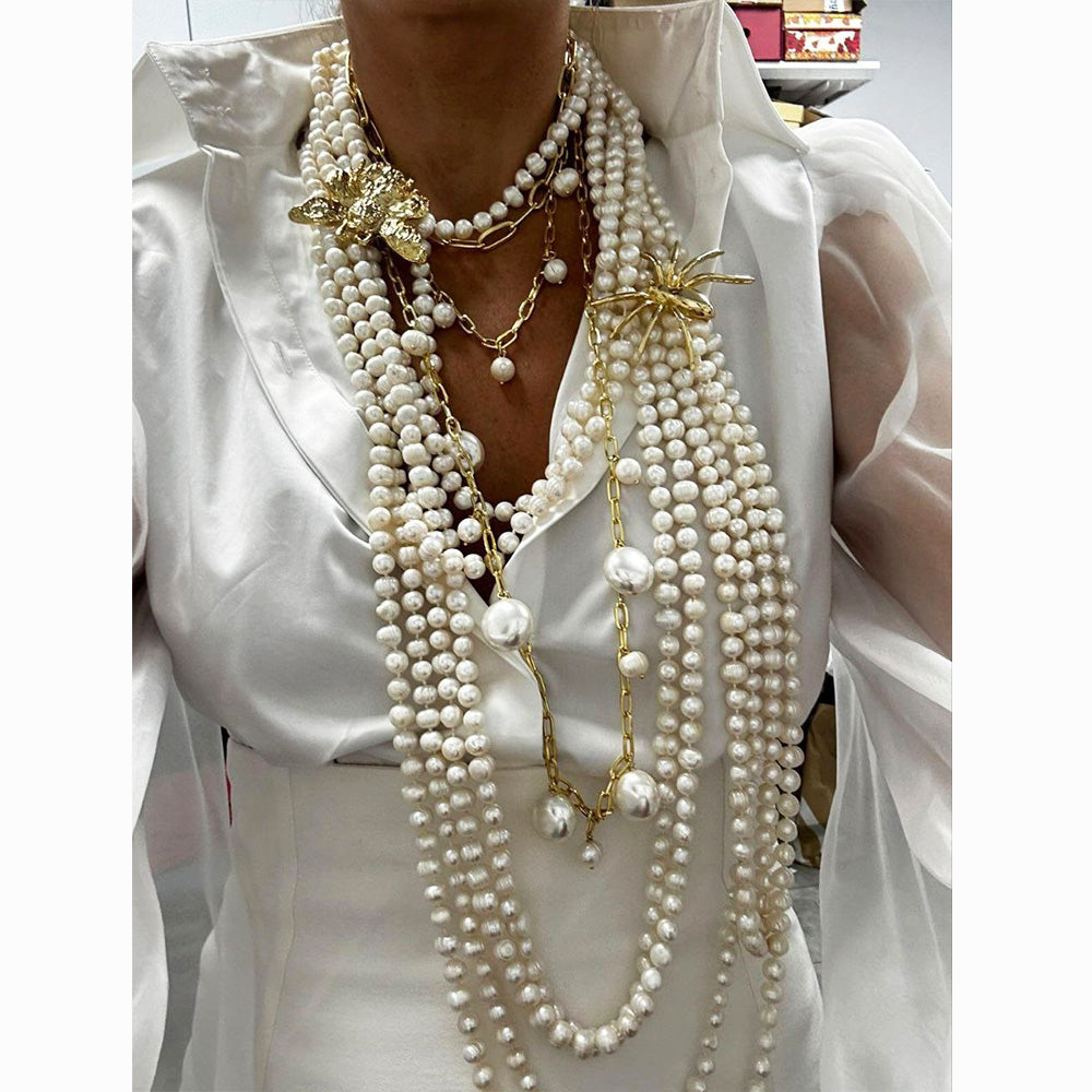Collar perlas BEA ARCHIDONA conjunto completo