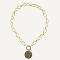 Collares cortos mujer CHAINET Moneda